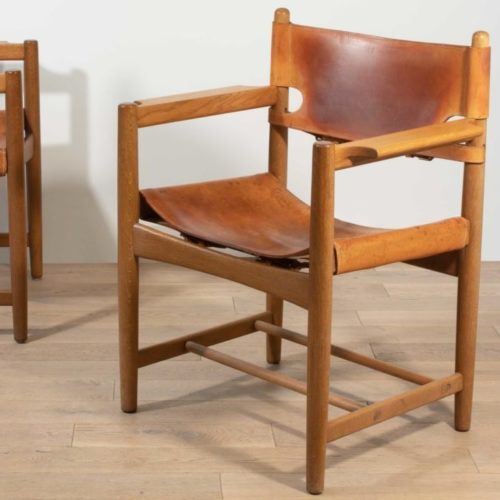 Borge Mogensen chairs model 3238 "Hunting Chairs" by Fredericia