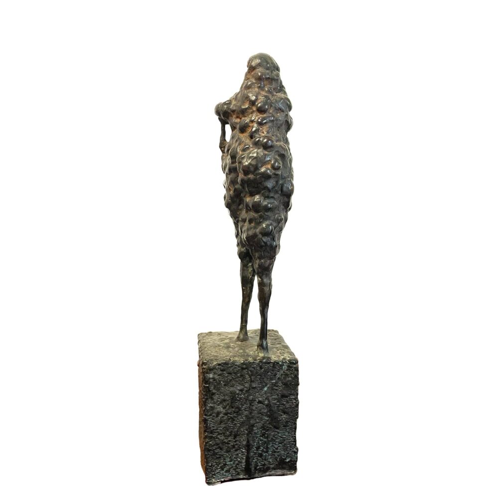 sculpture_figure_de_roche_V_bronze_paul_de_pignol
