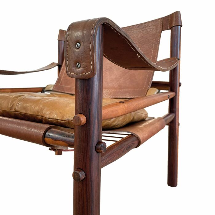 fauteuil_safari_sirocco_vintage_arne_norell_suède